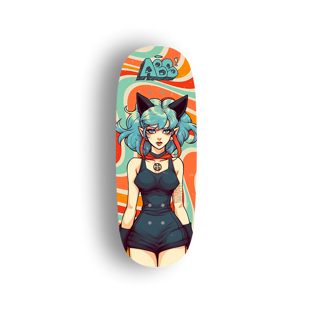 Professional Fingerboard Deck - Obsius x abs_fb - ABS Girl 01