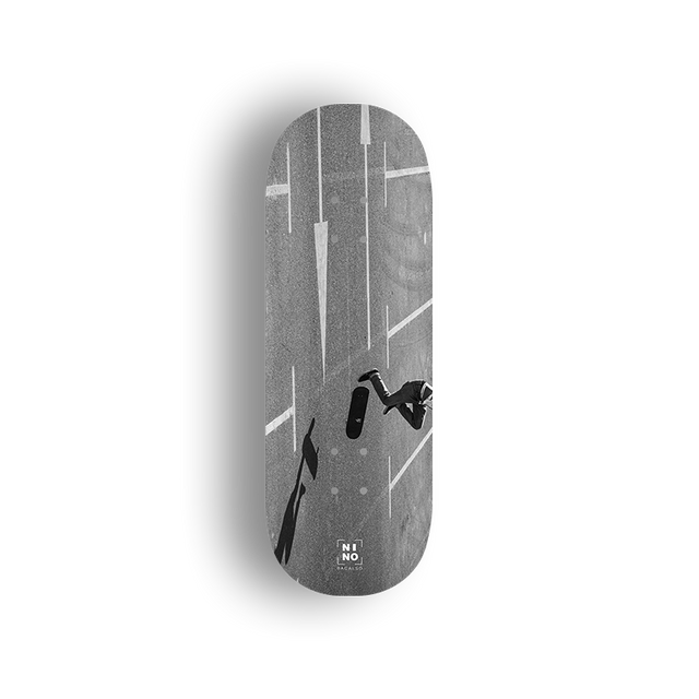 Premium Pro Fingerboard Deck - Obsius x Nino Jim Bacalso -Symmetrical 360 flips