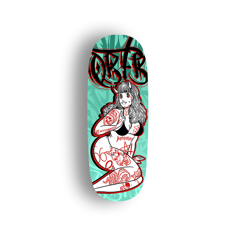 Shop Premium Pro Fingerboard Deck with Graphic Design – obsiusfb