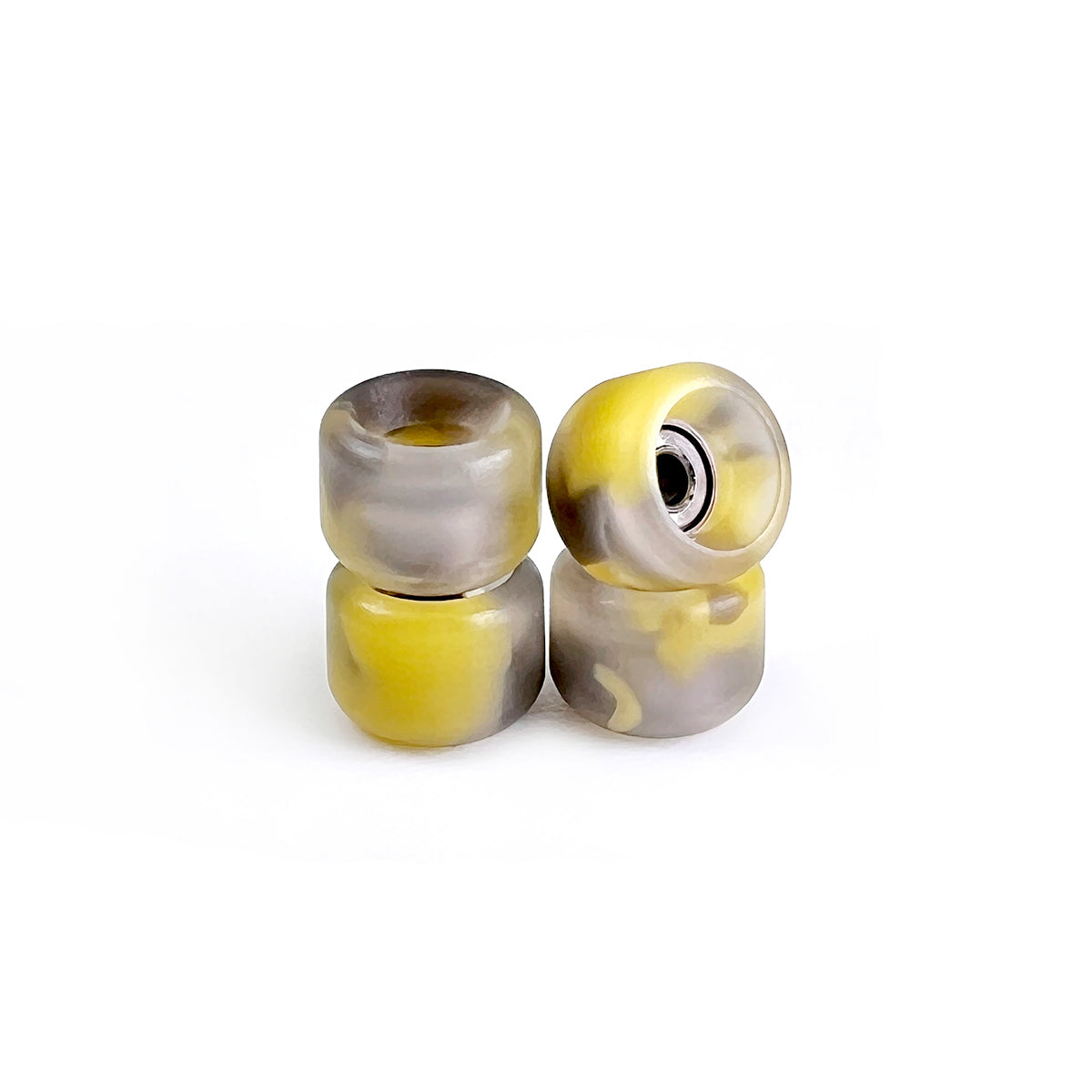 OFB PRO FINGERBOARD WHEELS-MINI-YELLOW&GREY