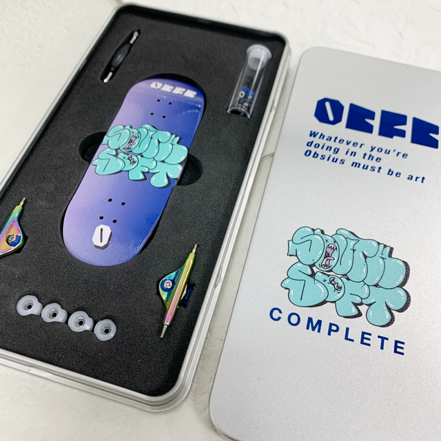 Professional Fingerboard Complete - Obsius x  Southsoft - Blue