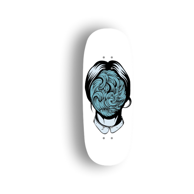 Premium Pro Fingerboard Deck - Weird Young Girl