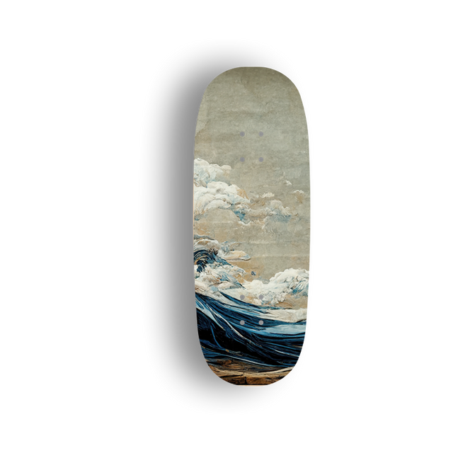 Premium Pro Fingerboard Deck - Waves 01